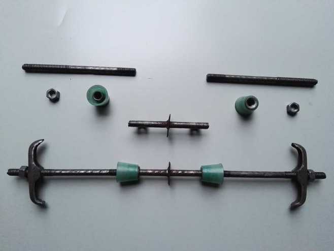 建筑施工中三段式止水螺桿哪里用的多？(圖1)